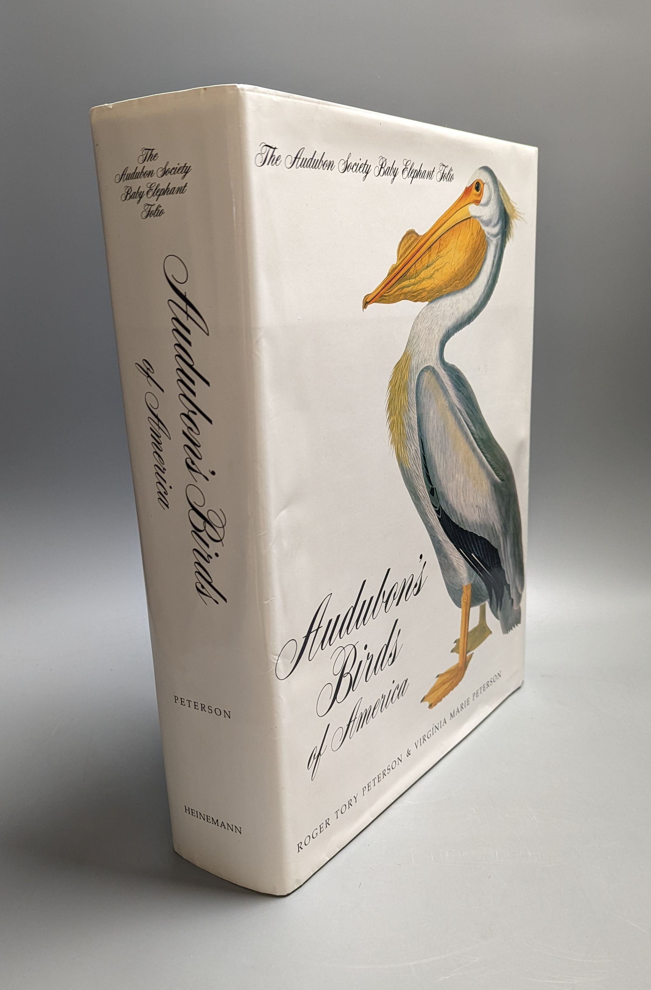 The Audubon Society baby elephant folio ‘Audubons Birds of America’ by Roger Tory Peterson and Virginia Marie Peterson